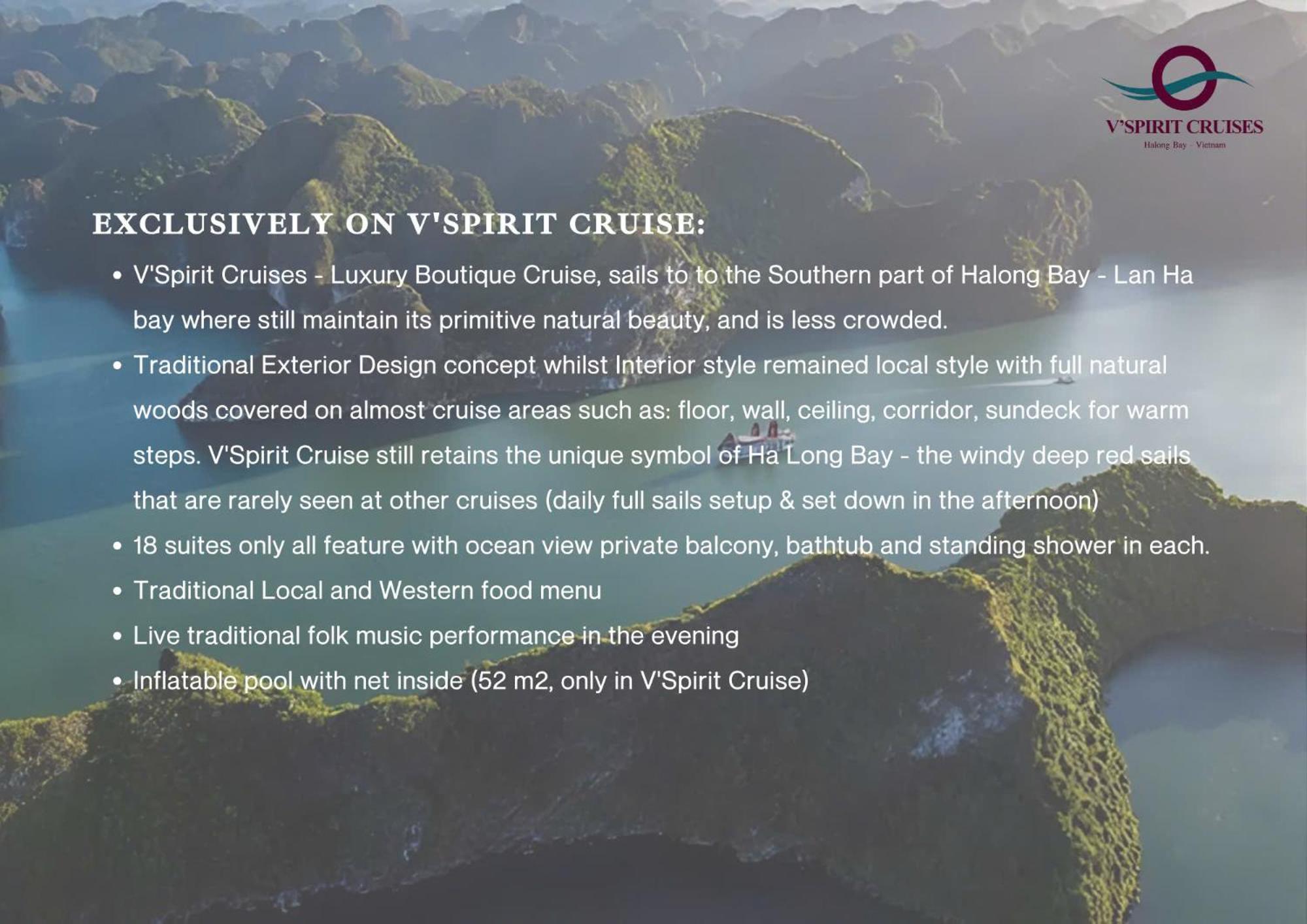 V'Spirit Cruise Hotel ฮาลอง ภายนอก รูปภาพ